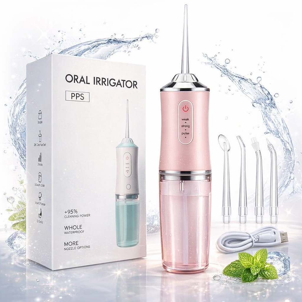 Irrigador Dental Inalámbrico - Cuida las encías de tu familia
