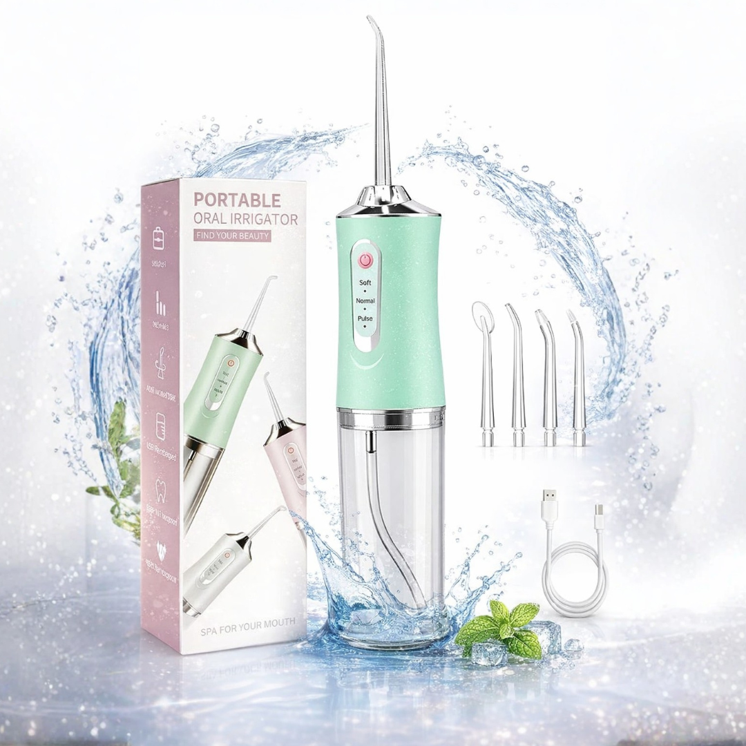 Irrigador Dental Inalámbrico - Cuida las encías de tu familia