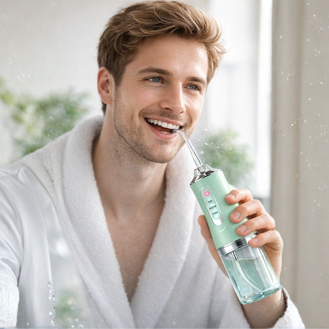 Irrigador Dental Inalámbrico - Cuida las encías de tu familia