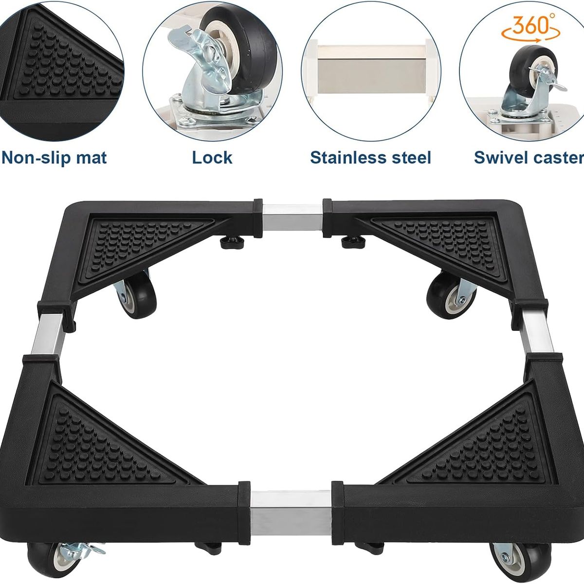 Base Móvil para Electrodomésticos - Movilidad sin esfuerzo para tu hogar